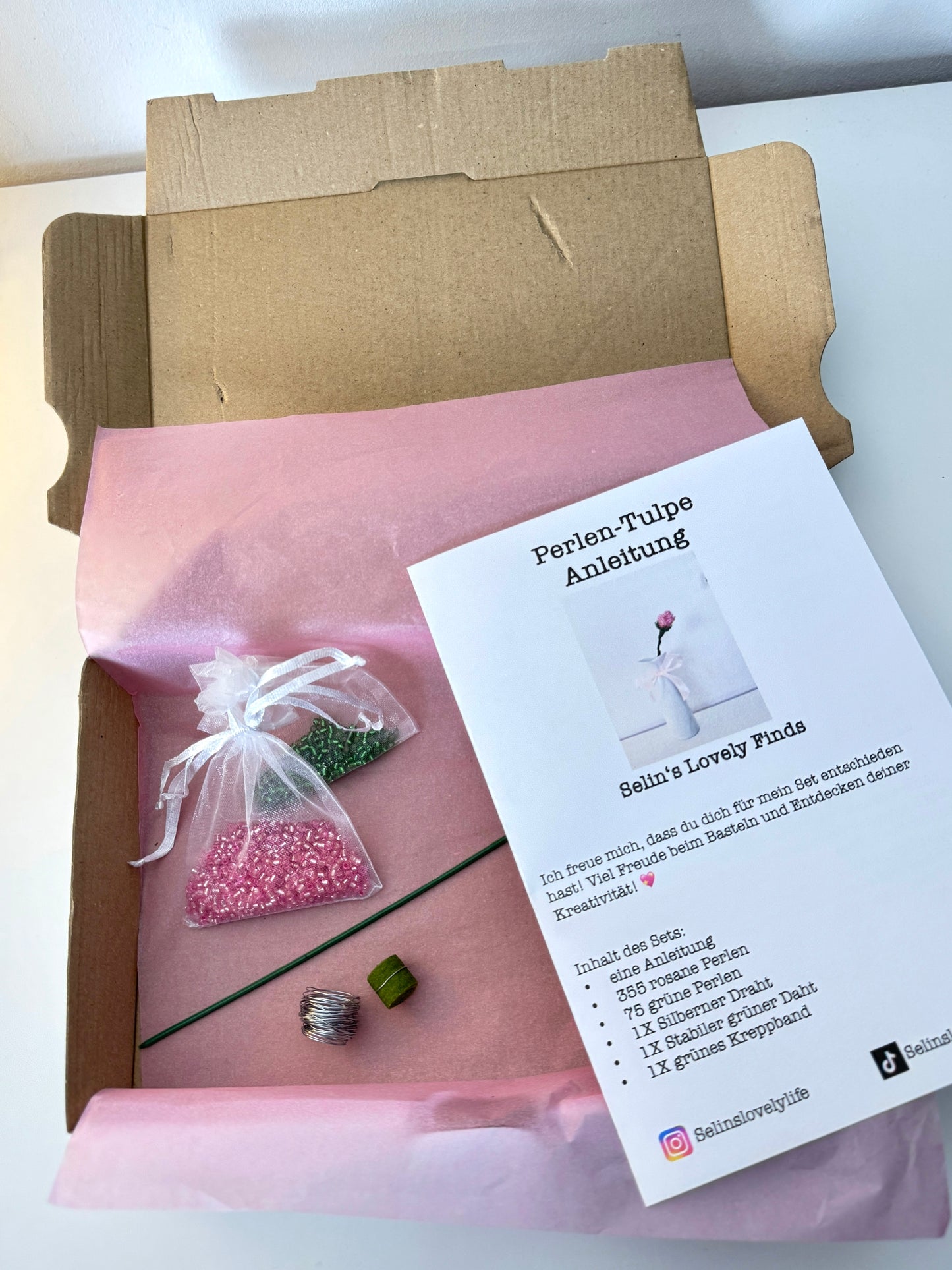 DIY Perlen-Tulpe Kit