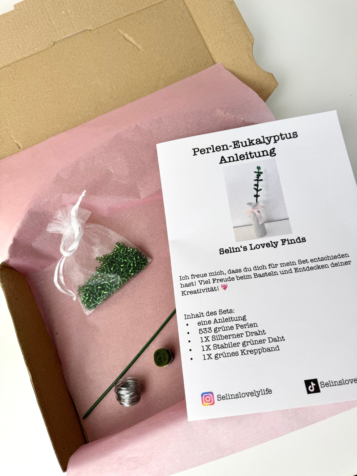 DIY Pearl Eucalyptus Kit