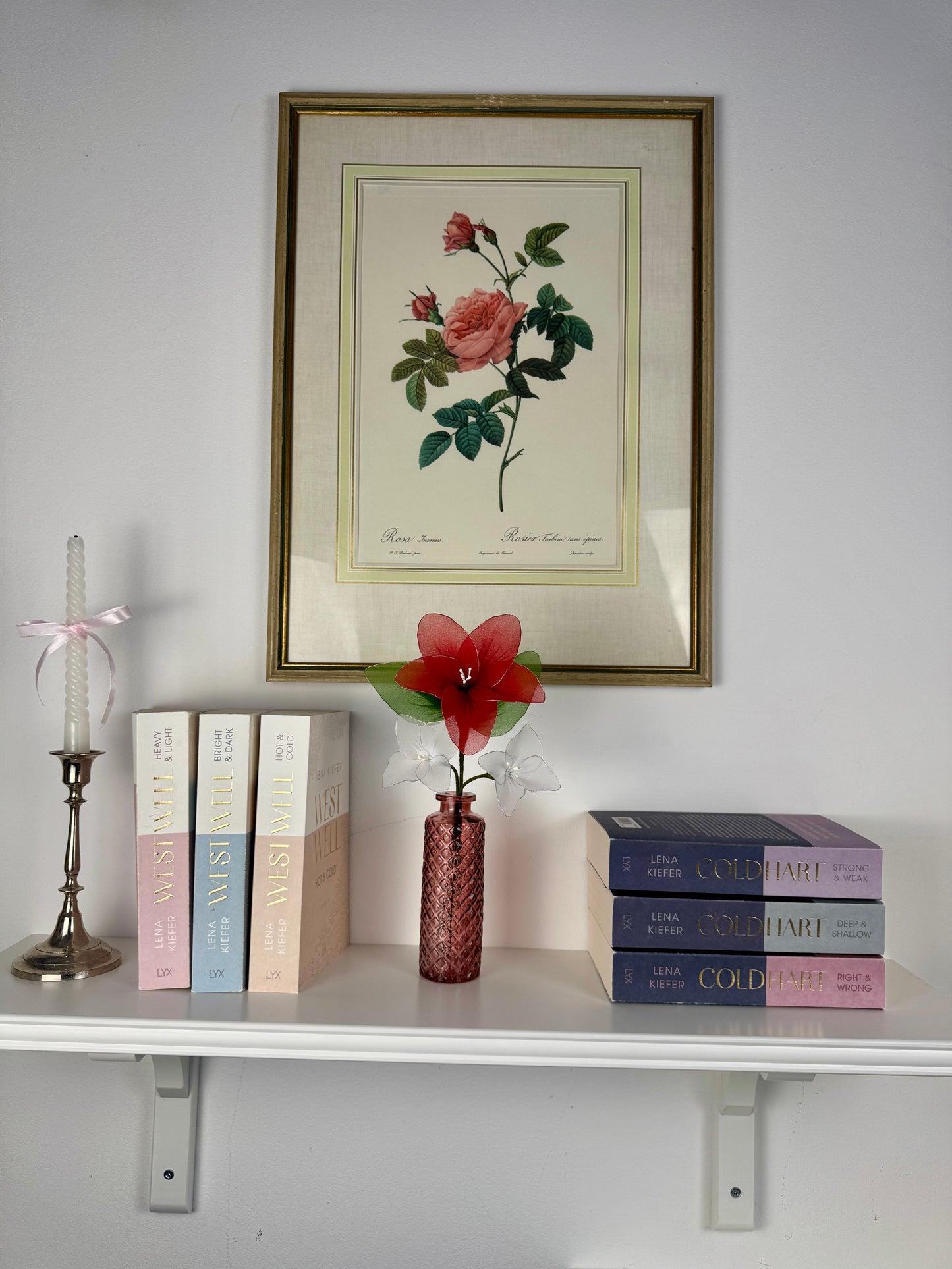 Großer Winterstrauß✨❄️♥️ Aus Nylon