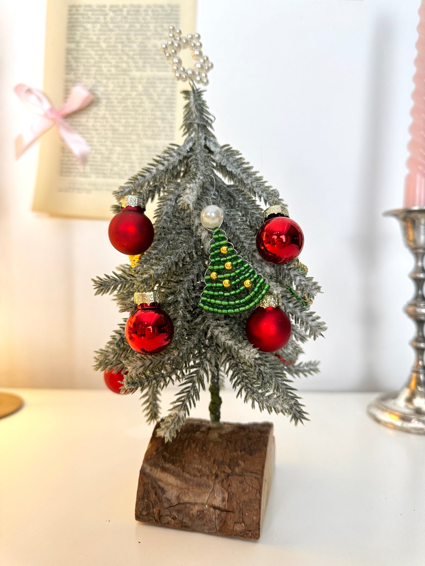 DlY small Christmas tree decoration set of 5