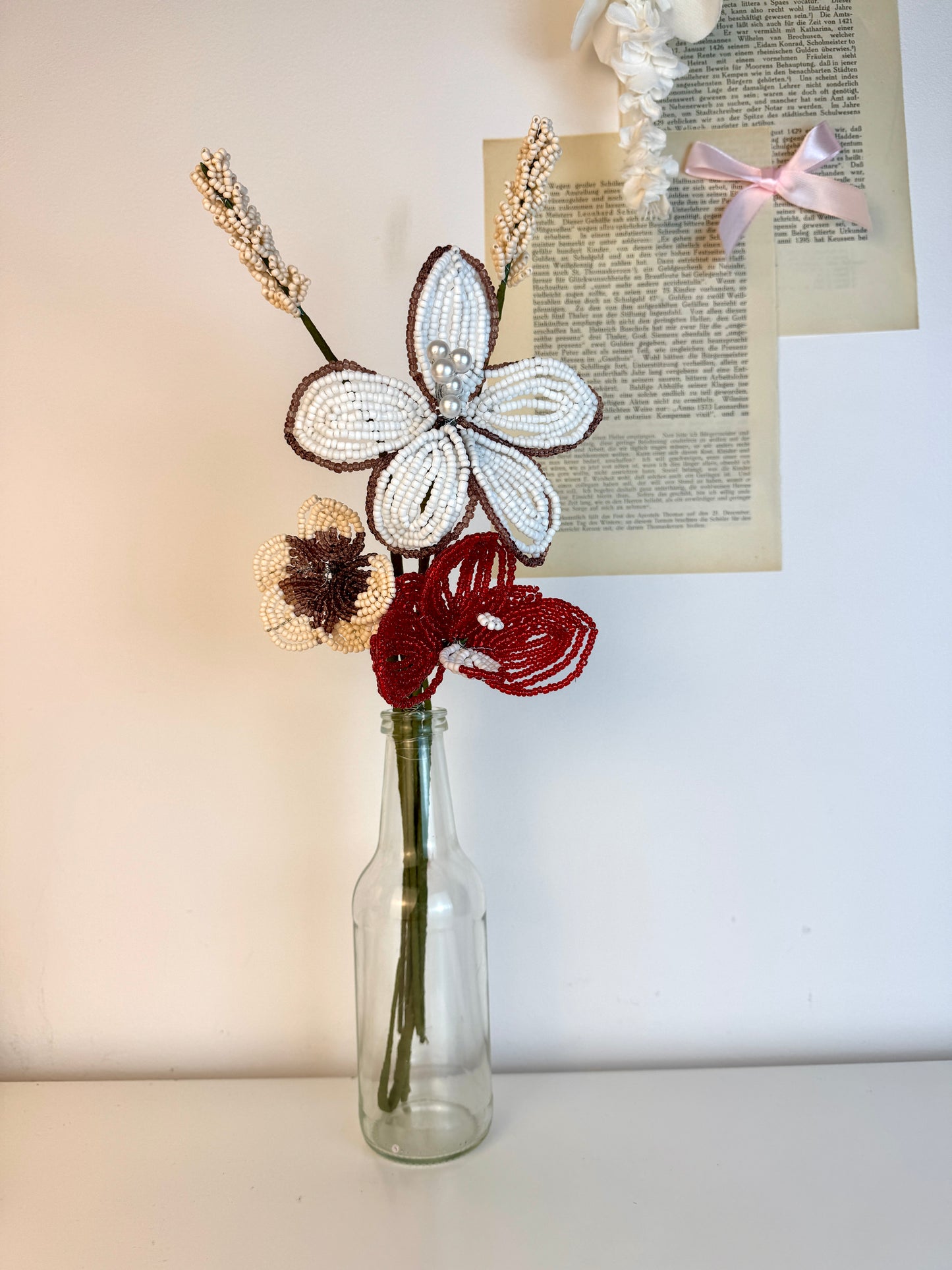 Herbststrauß mit Orchidee🐻♥️