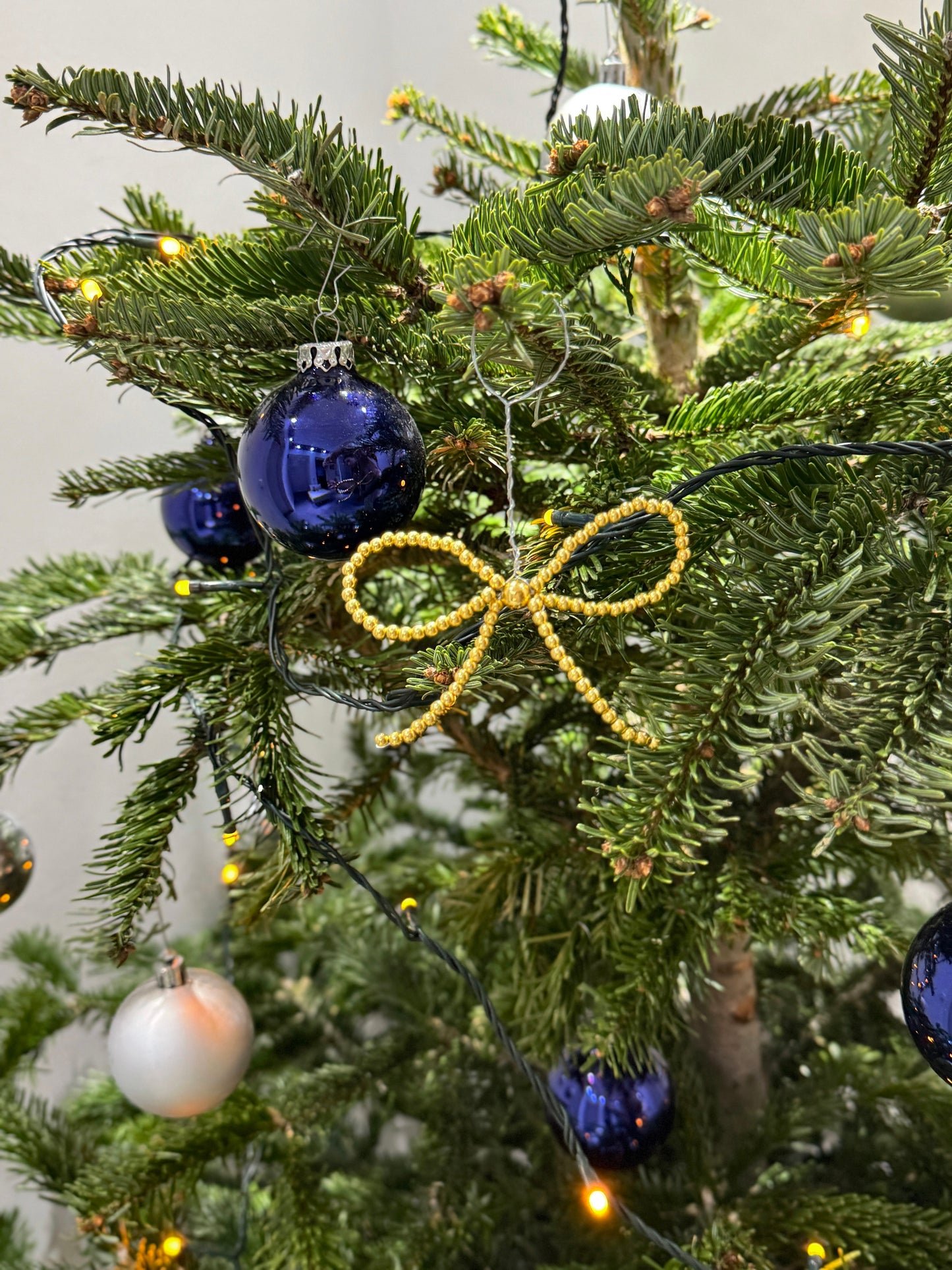 DIY Golden Bow (Set of 5) - Christmas Decorations